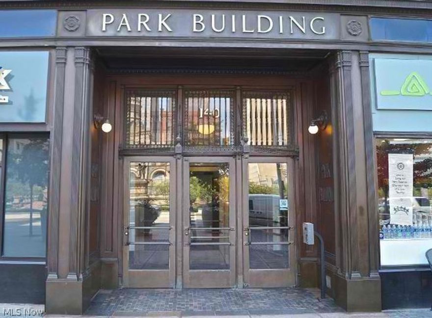 Luxury condo with amazing views of Cleveland's NEWLY RENOVATED Public Square & beautiful skyline! Gorgeous Kitchen with Granite Counters & Breakfast Bar and stainless steel appliances. Open floor plan. Large Master Bedroom with beautiful master bath: tile flooring, and granite counters. Walk-in closet. Second Bedroom with 2nd Full Bath. In-Suite Laundry. Beautiful maple wood flooring - restored & original to the building. This unit has the character of the Historic Building with the modern amenities. One underground parking space is available for lease but is paid for by Tenant, along with utilities. The Best Downtown Location!! Walking distance to Warehouse District, E. 4th, Flats, Playhouse Square & all the Sports Venues. Schedule your private tour today!!