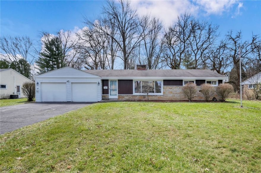 This 3-bedroom, 1.5-bath home sits on a deep wooded lot preserving its original character.
The home boasts over 1,300 square feet of living space and features both a spacious living room and a cozy family room, each filled with natural light. The central fireplace serves as a welcoming focal point, while central air conditioning ensures year-round comfort. The layout includes a large kitchen with ample cabinetry, a dedicated first-floor laundry/utility room, and generously sized bedrooms.
Updates include a newer roof, updated flooring throughout the main living areas, and refreshed interior paint that gives the home a bright, modern feel. The attached two-car garage provides convenience and storage, while the large backyard patio adds functionality and outdoor enjoyment. The lot’s mature trees offer privacy and a picturesque view year-round.
Located in the Midview School District, this home is an excellent opportunity to enjoy peaceful suburban living with quick access to Grafton and surrounding communities. Whether you're a first-time buyer or downsizing, this updated ranch delivers comfort, charm, and room to grow.