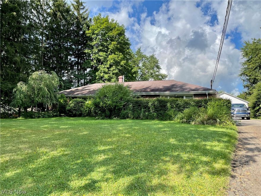 Location, location, location! Welcome to this amazing opportunity in Chesterland! This all brick, 3 bedroom, 1.5 bath with a sun room is now being offered for sale. Large family room and Living room! Master bedroom has an en-suite. Eat-in Kitchen overlooks the family room. 2-car garage! Home Warranty included! Call today for your private showing as this one won't last long.