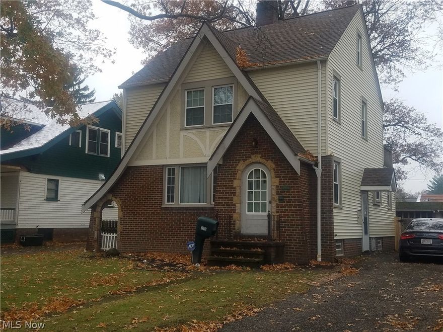 Location, Location, Location! Welcome to 3936 W160th St, located in West Park/Kamms Corner. This phenomenal, Tudor/Colonial home has 4 bedrooms and 1 ½ bath with a 2 car garage. The exterior has brick and Vinyl with a complete tear off roof with new wood in 2017 and has a transferable warranty.   Furnace was completely rebuilt. Eat in Kitchen with updated cabinets with all the Stainless Steel Appliances.  Formal Dining room, living room has a decorative fireplace. Bonus 1st floor room can be a sitting area or office. Nice size bedrooms, 3 on 2nd floor and 4th bedroom on 3rd floor with own wall unit heater. Freshly painted thought out. Jetted bath tub. Basement has additional shower and sink and 3 storage rooms.  Very deep lot with 185 feet.  Close to freeway. Call to schedule you private tour.