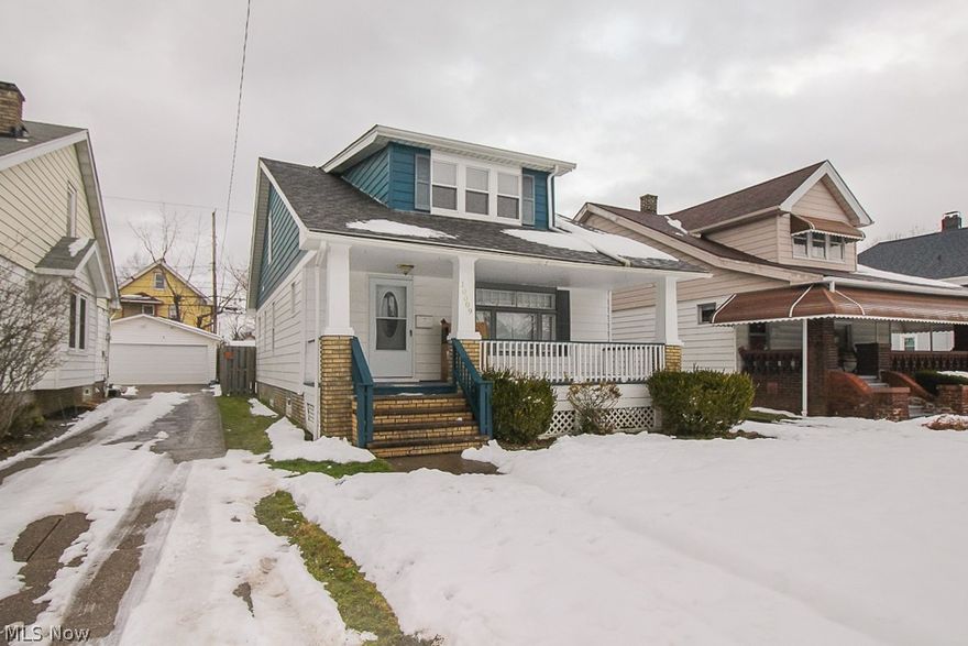 Large Cape Cod on a quiet street near Garfield Park! Violation free and wonderfully updated throughout.  Featuring 2 Bedrooms on the first floor and 2 Bedrooms on the second floor with one huge Owners bedroom that has two large closets.   The kitchen has brand new appliances with warranty.  And, the house has central air for those hot summer days.  Don't miss it!