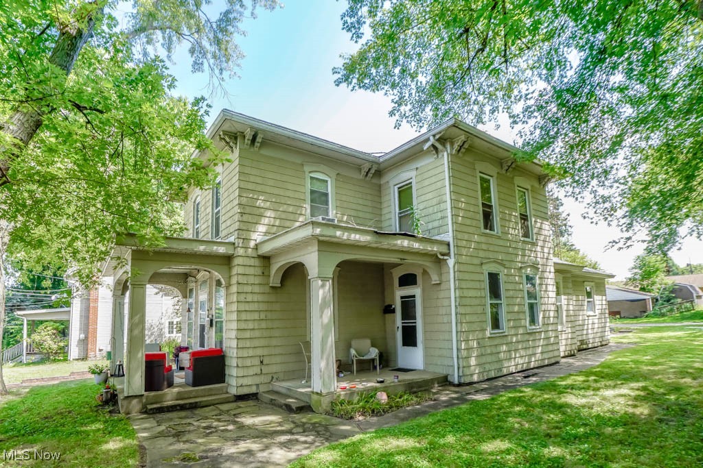 Solid investment opportunity in Louisville! This fully rented duplex includes a 3 bedroom unit and a 1 bedroom unit, each with separate utilities and shared access to a full basement. A two car attached garage adds convenience, and the extra lot gives you a generous side yard. With rents currently below market, there's room to grow your returns while collecting income from day one. Call today!