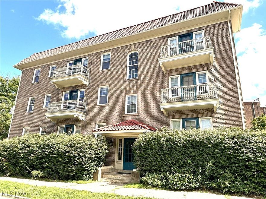 Look at this 10 UNIT BRICK apartment building in the heart of Cleveland Heights! This charming property offers 10 one bedroom/one bath units! Cash flowing! 7 out of 10 units occupied! Built in 1930- Classic ALL brick construction with 25 plus combined parking spaces! Professional Property Management in place! Current rents: $700/$775/$775/$775/$800/$795/$900 on leases and pay their own electric. Nice parking lot with 25 combined parking spaces! Rent Roll/Expenses in supplements or available upon request. 
Updates include: ALL units renovated rent ready except 1 unit in basement (untouched)- with 2 vacant units ready for your tenant, 2023 full gas line repairs throughout building over $12K done, Boiler scheduled to be fully replaced in October 2025! 98% all newer plumbing with PEX or Copper! POS in supplements, as is, buyer to assume. Great Property! 
High rental demand area! Great location with 12 minutes from Downtown Cleveland, close to Case Western University, parks, shopping, world renown hospital systems: University Hospitals and Cleveland Clinic, museums and more!