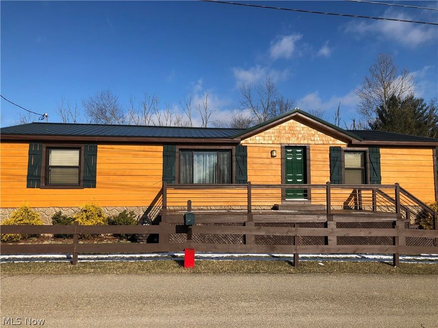 Recently renovated and ready for new owners! This 3 bedroom 2 bath home has a rustic, farm house feel with the convenience of being close to town. With gorgeous hardwood floors throughout the living room and into the open concept kitchen & dining room that can easily be finished to your liking. New carpet in two of the bedrooms plus walk in closets! The master bedroom is split from the other two for added privacy. With spring just around the corner, imagine enjoying warmer weather out on the large deck, and with the custom built above ground pool area your summer just got cooler. The large storage building out back is perfect for all of your outdoor equipment and seasonal storage needs. Schedule your showing to see everything this home has to offer!