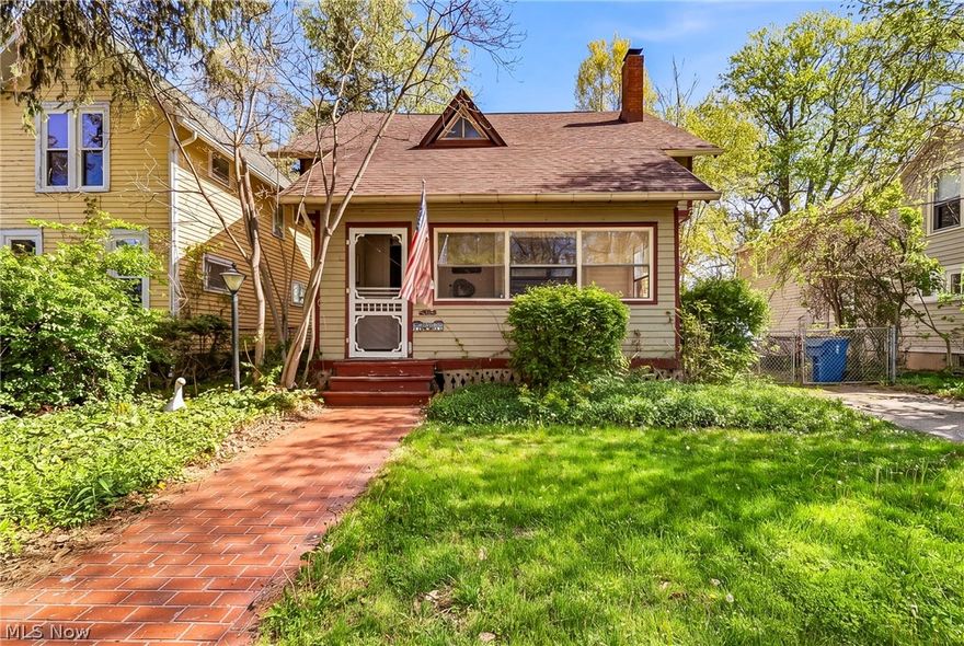 This four-bedroom century home, built in 1884, is filled with timeless character and ready for the right buyer to restore it to its former glory. Brimming with original charm and unique history, this home offers a rare opportunity to bring the past back to life with your personal touch.  Ideally located within walking distance to downtown Willoughby, the property sits along the Chagrin River and features an above-ground pool—perfect for enjoying the setting. A welcoming covered front porch greets you, leading into a spacious living room with a gas fireplace. Adding to its one-of-a-kind appeal, portions of the mantle are sourced from President Garfield’s home in Mentor.  The main level also includes a large dining area ideal for entertaining, while all four bedrooms are located upstairs along with a full bath. The unfinished basement offers laundry and additional storage space.
With endless potential, historic charm, and a truly special setting, this quaint century home is ready to be reimagined and restored.