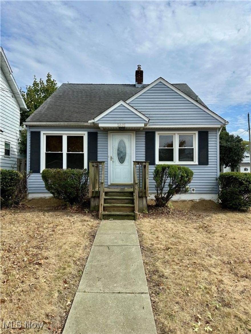 Charming 3 Bdr Cape Cod in Kenmore neighborhood with beautiful wood floors throughout.  Desirable floor plan boasts first floor full bath and 2 bedrooms, sunny living room, and large kitchen with dining space.  2nd floor has large bedroom and spacious closets.  2 car garage and off-street parking.  Tenant pays all utilities plus $200 water deposit.