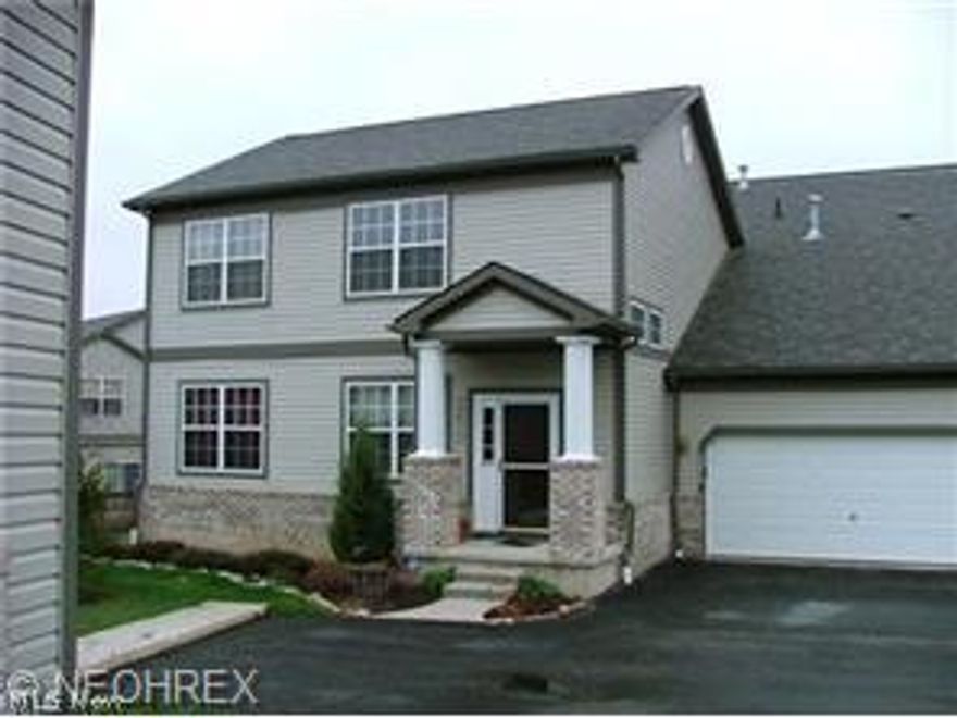 Pristine Brandywine Preserve end unit with 2 bedrooms, 2 full bathrooms, 1/2 bath, living room, dining room, kitchen and laundry room.  Partially finished basement has finished Rec room, another room that could be office or third bedroom and unfinished storage area.  2 car attached garage.  Great location with access to Route 8, 271 or Ohio Turnpike within minutes.