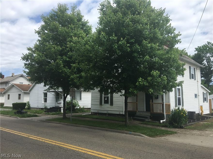 You won't go wrong with this 3 bedroom 2 full bath home located in New Philadelphia LSD.  Private drive leads to a 2 car garage, large deep backyard, 52 X 236    Patio, and  fenced in yard.  1st floor laundry which includes washer and dryer.  1st floor bath.  Newly painted kitchen.