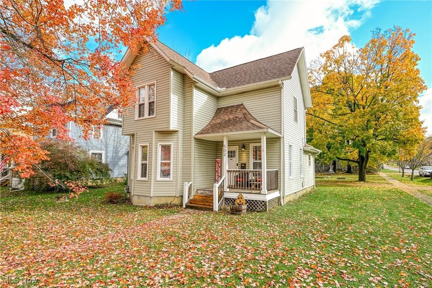 Welcome home to this beautifully updated two-story residence in the heart of Ravenna! This charming 3-bedroom, 1.5-bath home features modern decor and a functional layout designed for today's lifestyle. The first floor includes a convenient half bath, first-floor laundry, a walk-in pantry, and a spacious kitchen complete with stainless steel appliances. An oversized dining room makes it perfect for hosting those family meals.
Upstairs, you'll find three comfortable bedrooms and a full bath. Set on a ¼-acre corner lot, this property offers plenty of outdoor space for entertaining, gardening, or simply relaxing. An electric car charger adds modern convenience, and the homes stylish finishes make it truly move-in ready. Call for your private showing today!