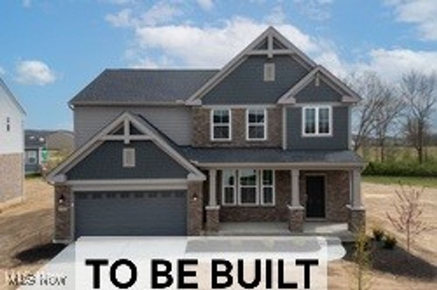 The Ashton by Elevate by Drees Homes – This stunning to-be-built home combines thoughtful design with modern functionality, perfectly tailored for today’s lifestyles. Situated on a very private, beautiful lot in Columbia Station, you'll enjoy peaceful surroundings just minutes from area shopping, dining, and local parks. The exterior boasts a three-car front-entry garage, while inside, the open-concept layout showcases an extended rear design that brings extra living space and style. The heart of the home is the spacious family room, which includes your choice of a gas or electric fireplace and a striking rear wall of windows that fills the space with natural light and frames views of your serene, private backyard. The gourmet kitchen is designed for both daily living and entertaining, featuring a generous island, pantry, and added cabinetry for extra storage and functionality. Upstairs, the home includes four well-appointed bedrooms, game room and highlighted by a private owner’s suite with a luxurious bath and oversized walk-in closet. A second-floor laundry room adds to the everyday ease of living. With a wide array of personalization options—including deluxe owner’s bath layouts, a private bath for the fourth bedroom or even a finished lower level—the Ashton offers unmatched flexibility and comfort to suit your family’s needs. Call today with any questions and to schedule your appointment for more details on how this home can be built for you!.