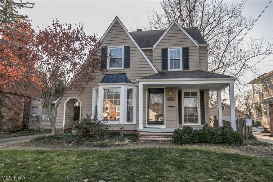 Welcome to 20847 Stratford Avenue.  Located in the heart of Beachcliff II, this charming colonial has so much to offer.   The curb appeal will draw you in and the tremendous amount of living space will ensure that you never want to leave!  The first floor greets you with a bright living room complete with gas log fireplace. A large dining room is adjacent.  The kitchen has been updated with newer cabinetry, SS appliances and granite counters - including a peninsula with bar stools.  The large family room addition also boasts a wood burning fireplace along with French doors to the backyard.  A half bath rounds out the first floor.  On the second floor you'll find a full bath and four large bedrooms, including a master with ensuite and walk in closet.  The fifth bedroom can be found on the third floor complete with recessed lighting and lots of storage.  The lower level provides additional living space and a full bath.  Hardwood floors grace most of the home, and replacement windows are