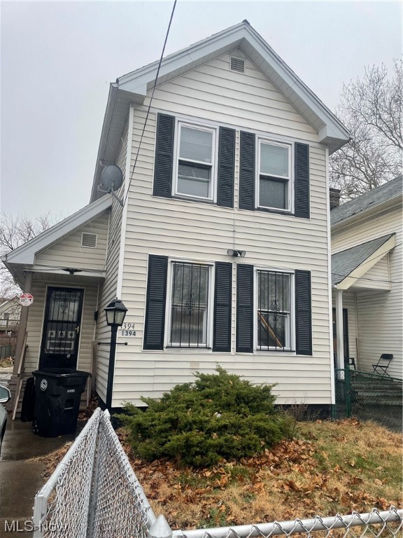 Clean, affordable single family home. Original woodwork and old-world charm! First floor features a nice size, eat-in kitchen with glass upper cabinets, living room, office niche, full bathroom, and first floor bedroom. Upstairs are two bedrooms on each side of the stairs for added privacy. Rental requirements:Credit score of 600+. 500 - 600 is considered conditional.Less than 3 items in collections, excluding student loan and medical. Monthly income of 2.5 times the amount of the monthly rent.Thorough Eviction Check. $50 Non Refundable App Fee for all Adults who will be occupying the property.Applications can only be completed online.Typical Security Deposit equivalent to one months rent, pending results of background checks.Tenants must have the electric and gas transferred into their name and obtain renters insurance prior to receiving keys to the property. Tenants responsible for water and sewer.