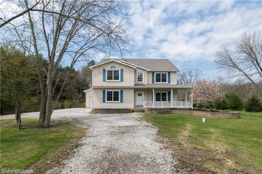 Contemporary, freshly painted, 3 bedrooms, 3 bath home with generous size rooms in Granger Township.  The downstairs features a comfortable size living room with amble space for a dining area, family room with fireplace, 9' ceilings, engineered hardwood floors, newer carpeting, recessed lighting & crown molding, a custom kitchen w/pull-outs, granite counter tops, antique maple cabinets & pantry cupboards, and stainless steel appliances.  Upstairs features, a large master suite with vaulted ceilings, master bath and two more bedrooms with large walk-in closets along with a 21 x 13 media room, and 2nd floor laundry.   Roof and HVAC was replaced in 2019.  This unique home and setting is a Fannie Mae Homepath property.