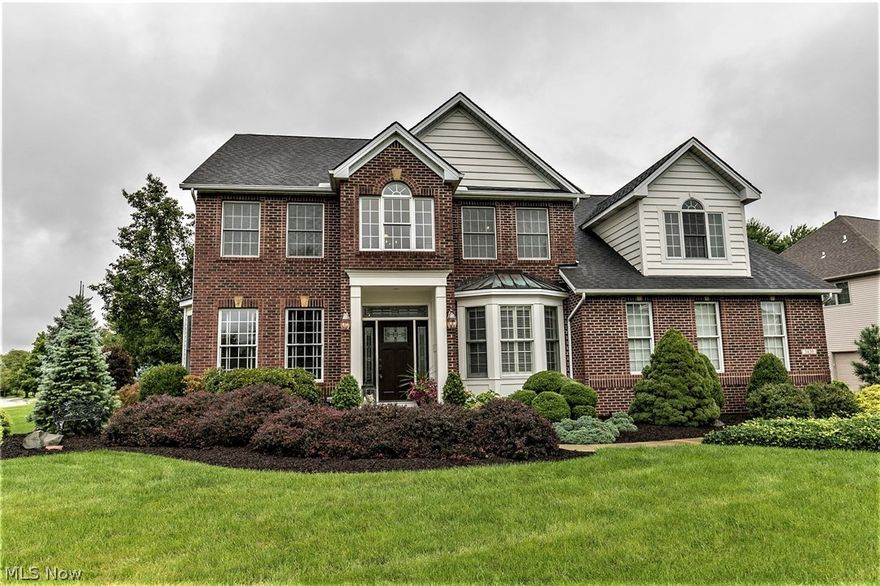 Pack your bags it's time to move! This home offers a perfect blend of impressive space, fantastic attention to detail and architectural design for today's lifestyle. It is situated on a .55 acre home site, with abundant, mature landscaping that provides unparalleled beauty and privacy. This home has been meticulously maintained and updated by the original owners and is in near perfect move in condition. From the moment you enter the front door, you will realize this is not a cookie cutter'' home. With a 1st floor den, formal dining room, and Family Room featuring a fireplace & custom crown molding. The Kitchen is loaded with raised panel cabinetry with a large island. The master suite has a dramatic tray ceiling, enormous walk-in closet, and a recently remodeled glamour bath with custom tile shower. The basement is fully finished and ready for kids young or old. The outdoor entertaining area will be the perfect place to entertain friends and family, or just unwind after a long day at t