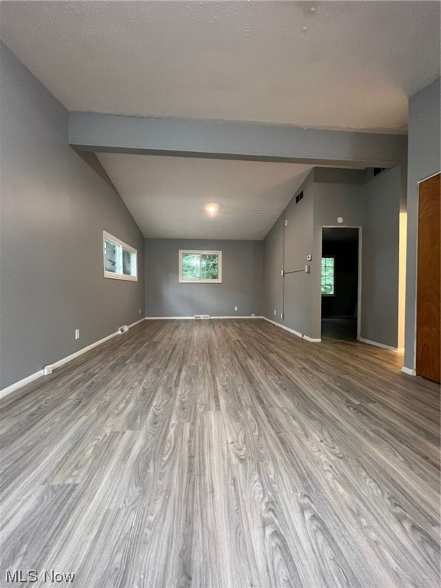 Beautifully updated 1 bedroom, 1 bathroom apartment just minutes away from Akron University and Akron General Hospital. Located on a quiet street close to parks and Mannings Pond. Each apartment offers a secure garage parking spot and separate in-suite laundry. Excellent freeway access as well. Updates in 2023 include: all windows, luxury vinyl flooring throughout, new window coverings, painted throughout as well as miscellaneous updates to freshen up the space. You wont be disappointed with the quality of finishes and the size of the living space.