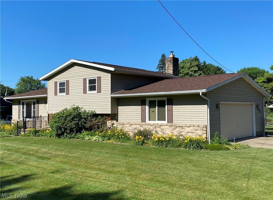 Beautiful setting for this 4 level split on a desirable corner lot in Strasburg. Large fenced in backyard with above ground pool. 3 bedrooms and 2 full baths. There is a nice 2 stall attached garaged and also a large, detached storage building with loft. Fenced in back yard with storage shed. This home has had many updates including a new roof, replacement windows,furnace, and air conditioning. Ready for immediate possession!