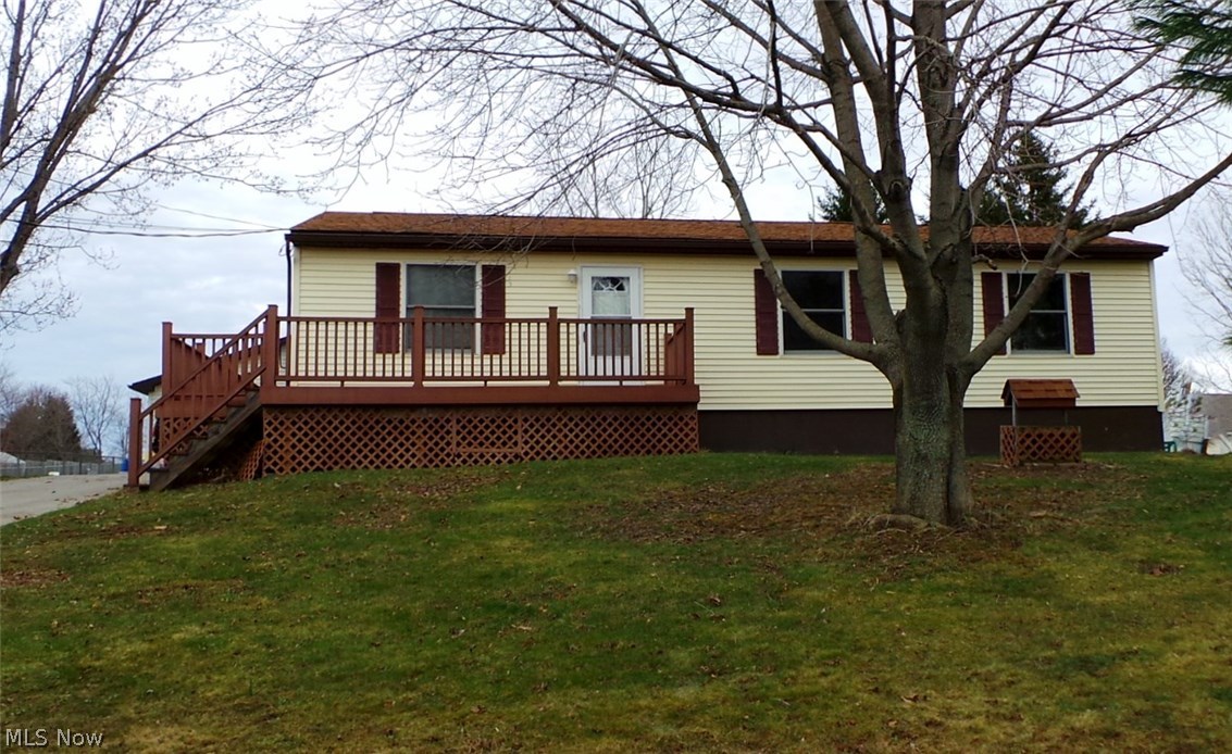Buy this home with no money down. Payments cheaper then rent. New carpet put in last week. Windows in 2006, siding in 2007. Three bedrooms on the main floor and a fourth in the basement. Basement also offers a laundry room with a shower and a nice size family room just waiting to be finished. Outside you'll enjoy sitting on the wrap around deck with no maintenance. Enjoy the comforts of a two car garage and nice size back yard.
Please remove shoes or put on booties for all showings. 18.45 a year water shed assessment