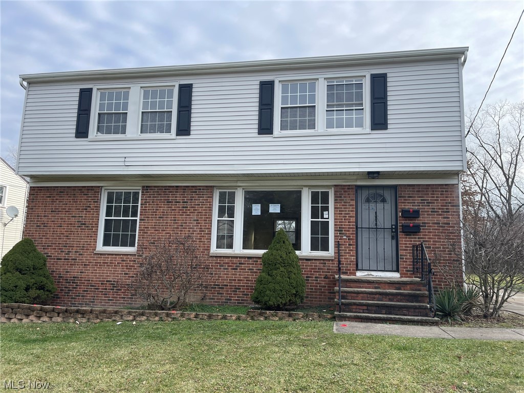 Two family Duplex. Live in one level and rent the other! Downstairs unit has 2 bedrooms, One Bath. Eat in kitchen, living room with connected dining room. Hardwood floors. Upstairs unit has 3 bedrooms with one full bath. Full Basement with separate furnace and hot water for both units. Laundry facilities in Basement. Detached two car garage. Must see!