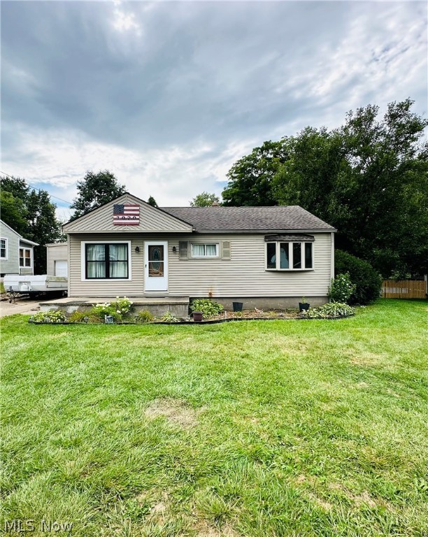 Cozy home around the corner from Portage Lakes! This Ranch home in Coventry is awaiting your personal touches. Move right in and makes this home your own. With some great updates and a home warranty from Americas Preferred for a piece of mind. Looking for a large private yard with a huge pool (40x20) and a huge deck for entertaining? You found it! Schedule your showing now as this property won't last long.