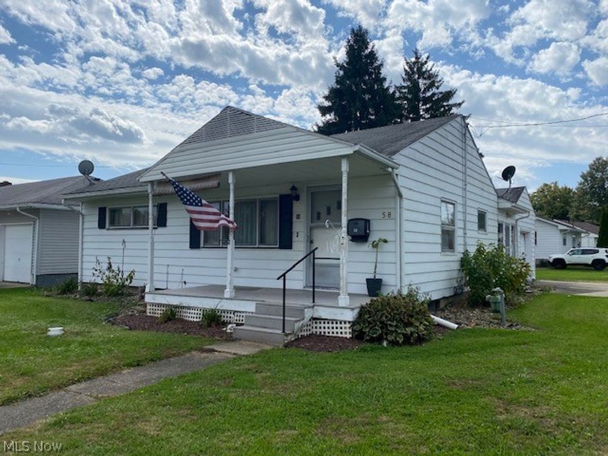 Darling 2-3 bedroom ranch, updated kitchen and baths, finished basement, breezeway to porch, close to all shopping, walking distance to the beautiful falls and more.