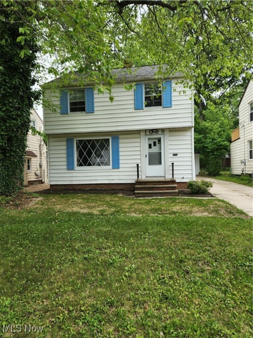 This charming 3-bedroom, 1.5-bath colonial, nestled in the heart of South Euclid, offers comfortable living with desirable updates. The home boasts an updated eat-in kitchen, perfect for casual dining, and  hardwood floors throughout the dining room, living room, and all bedrooms. A spacious den on the first floor is  great spot for hosting and enjoying time with family and friends. Laundry area is conveniently located on the first floor. The finished basement offers additional versatile space.