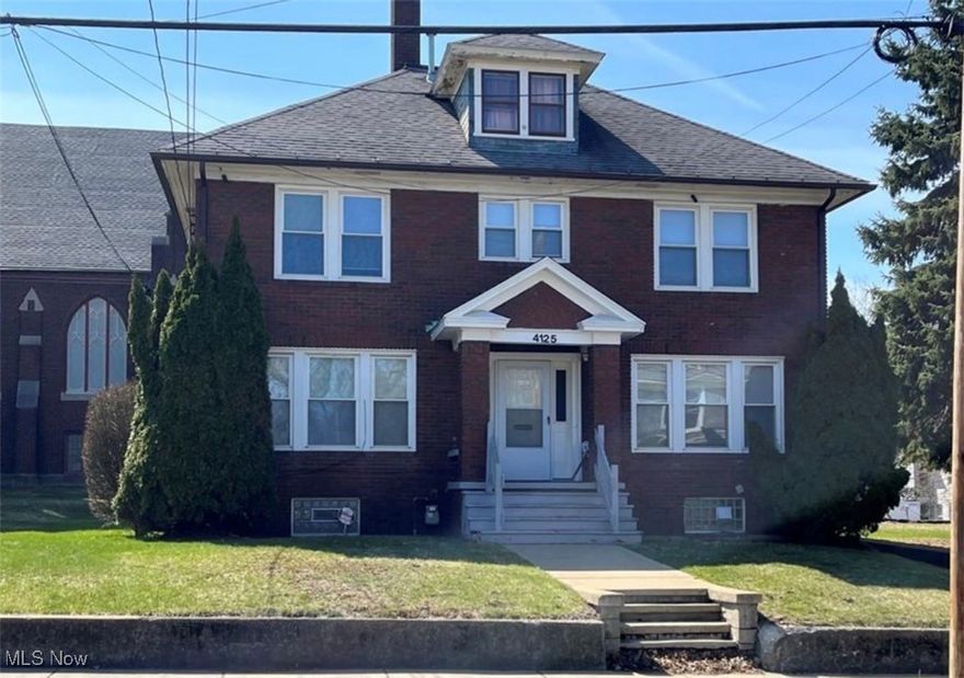 Brick home features 5 bedrooms, 3 full bathrooms, full walk out basement. Huge attic and 3849 sq ft of living space. Located in Ashtabula City. Property is currently zoned Commercial Property. Can be rezoned residential, Double lot with shed. Home needs some TLC and could be restored back to its original beauty.