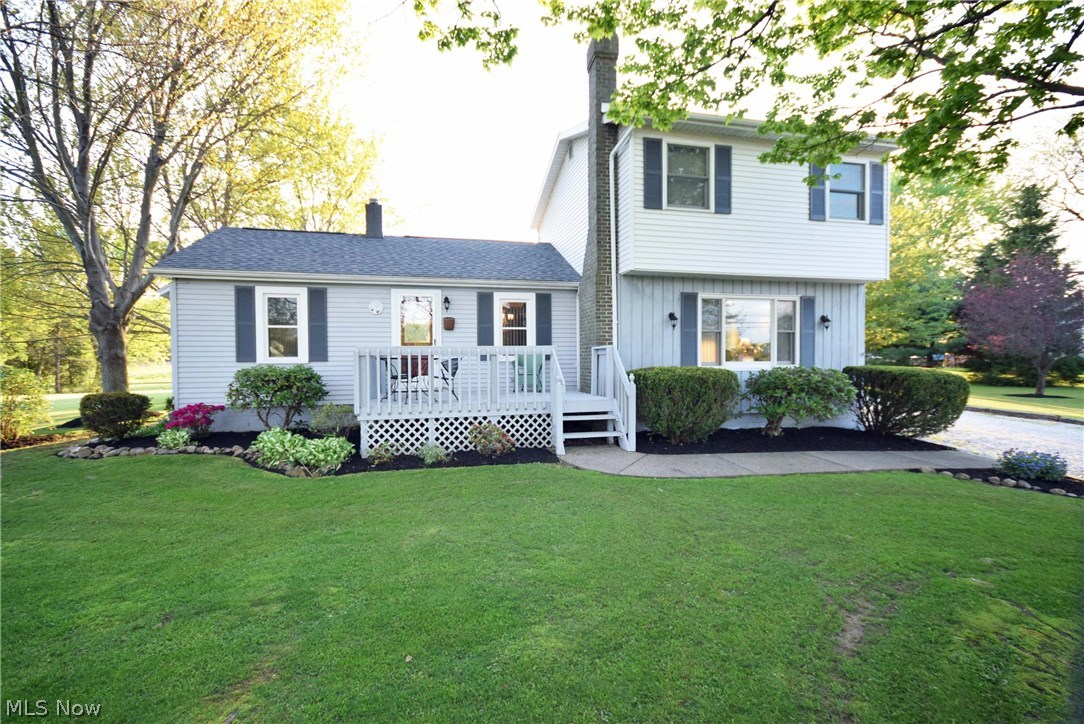Serene country living in this 3 bedroom, 2 full bath, Colonial on close to 3.5 acres. Open kitchen has an island and dining area. First floor bedroom and bathroom has double sinks, make-up counter, and relaxing tub. 2 additional bedrooms and full bath upstairs. New roof, electric box, holding tank, and hot water tank were updated in 2014. Brand new septic system, August, 2016. Great outdoor entertaining area with room for your own fire pit. 37 x 60 garage attached to a 27 x 60 building and a 1-car garage (31 x 13). Don't miss the chance to see this beautiful home! Call today to schedule your appointment.