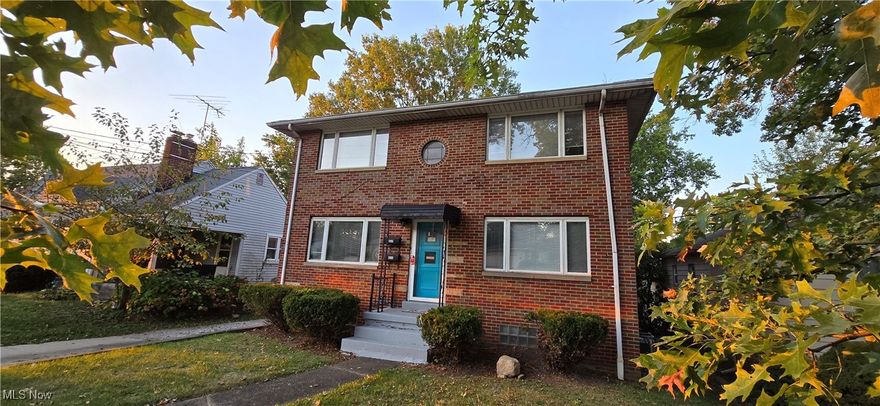 Two bedroom, one bath 2nd-floor unit. Hardwood floors throughout. All appliances are available: refrigerator, range/oven, washer, and dryer. One car garage with opener. Full basement. No pets and no smoking.