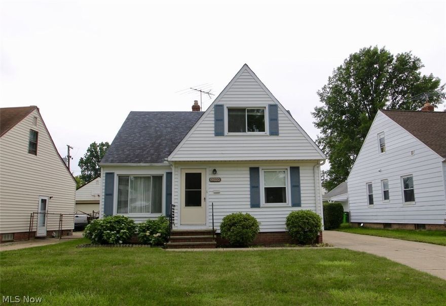 Neat and Clean Bungalow, roof and windows have been updated *Glass Block.* 14 x 12 Sunroom,*2 bedrooms on the 1st floor and 2 upstairs* Huge 2 car garage* Appliances stay.