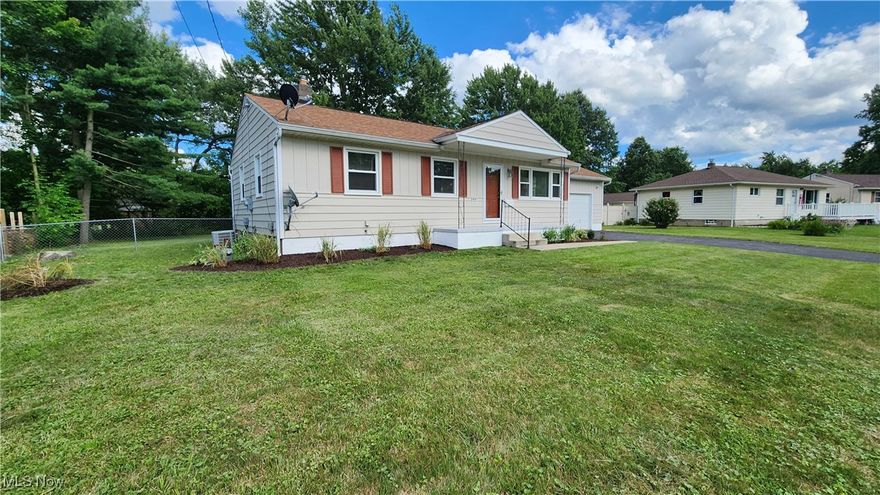 Updated 3 BR Stow Ranch on quiet cul-de-sac.  Available as early as July 1st.  Beautiful White Shaker style Kitchen with ceramic tile, and tile backsplash.  Complete SS appliances included.  Neutral paint, Hardwood floors, and updated windows throughout.  Huge attached 2 Car Garage. Full basement unfinished with laundry hook ups.  Spacious Deck with very private large backyard. MIN 640 Credit Score, Acceptable Income/ Debt Ratios, Good rental history w no prior evictions.  NO SMOKING, NO PETS.  First months rent and security deposit to secure.  Owner agent.