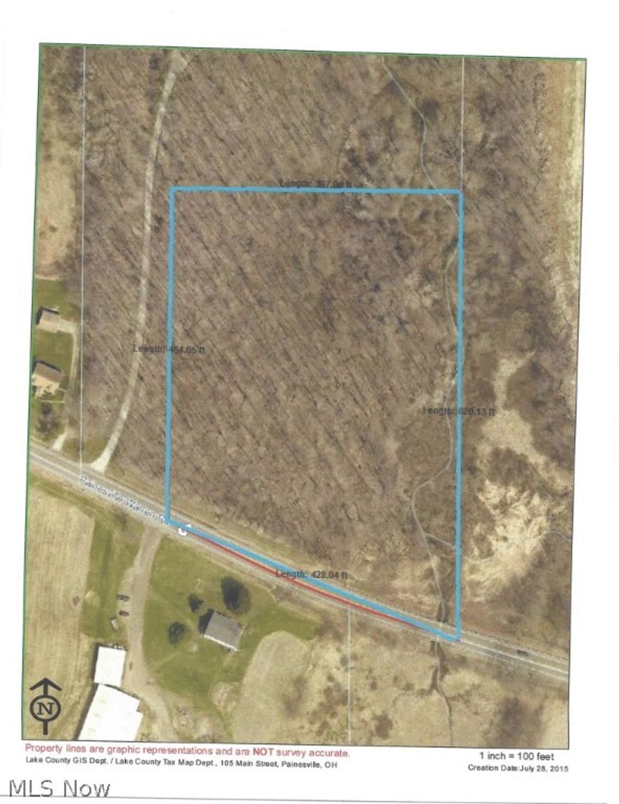 Great New Price! Build your dream home on this 5.009 acre lot! 428 ft of frontage - is buildable and divisible!
