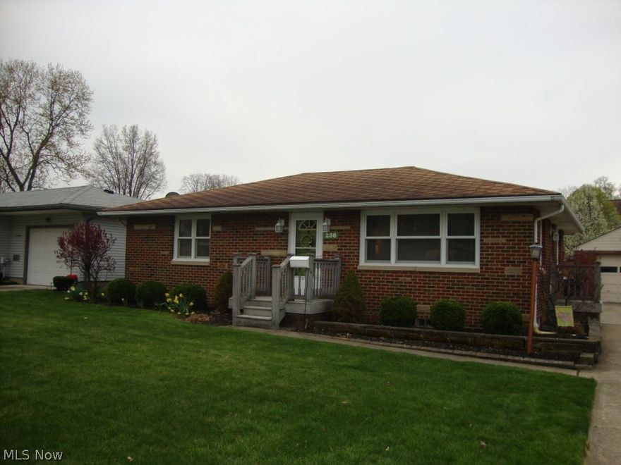 You'll love this amazingly well cared for all brick ranch!  A 3 bedroom, 1180 square foot home that feels even bigger with it's intuitive layout.  Make your evening meal while watching your family curled up in front of the wood burning fireplace.  The fenced in backyard gives plenty of space for entertaining family and friends.  The sellers have included a home warranty with your new home.   Schedule an appointment today!