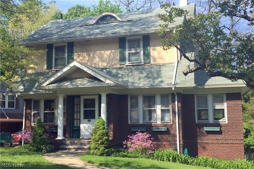 This comfortable Highland Square Colonial on a charming Brick street may just be your dream home come true!  So much space for relaxing or entertaining, you will enjoy the lovely wood floors and the open layout of the spacious Living Room and Sunroom.  The Dining Room leads out onto a nice deck overlooking the fenced in yard.  The walk out basement features ample storage and an entertaining Rec Room with a bar.  Includes parcel#: 6807117 and  6860283.  One Year Home Warranty transfers to new owner.  Call to schedule your private tour today!