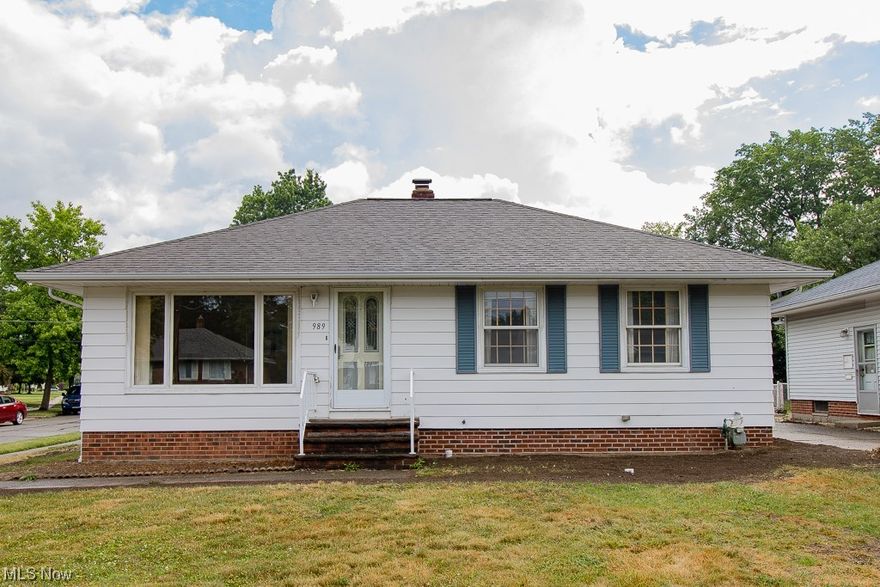 Beautifully landscaped and well-maintained ranch home with 3 bedrooms and 2 full baths. As you walk into the living room you are graced with elegant hardwood floors that continue through the hallway and into all 3 bedrooms. Gorgeous eat-in kitchen boasts newer cabinets, fridge, range, microwave and a dishwasher. Just off the kitchen, enjoy your morning coffee while relaxing in the enclosed porch that overlooks a partially fenced in backyard! The lower-level offers a large recreation room, another full bathroom with a walk-in shower, large utility/laundry area with plenty of storage space, and has updated glass block windows throughout. This home also features a 2-car detached garage and is located on a dead-end street – only a few homes from Wickliffe’s Intihar Park and walking distance to Jindra Park! Wickliffe Point of Sale compliant! The fridge, range, microwave, washer and dryer all stay – this home is truly move-in ready!