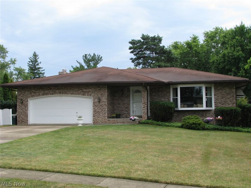 An incredible restoration with all the finest materials!! 3 full bathrooms!! Brick ranch featuring a chef's dream kitchen that has been completely updated with cherry cabinets, engineered hardwood floors, granite counter tops, new sink, granite back splash, updated appliances and movable granite island!! Fresh paint in the family room with fireplace and newer slider that leads to your own private oasis!! Two tiered, maintenance free decking with stone fire pit and accented with a stamped concrete walkway!! Top of the line fencing secures the enormous yard!! Newer energy efficient windows!! Front living room features newer bay window!! Entertain in the finished basement with beautiful recreation room, tile bar area, office and storage!!! All neutral colors and meticulously clean from top to bottom!! Newer front door and most interior doors!! Just move in and relax with nothing to do for years to come!!