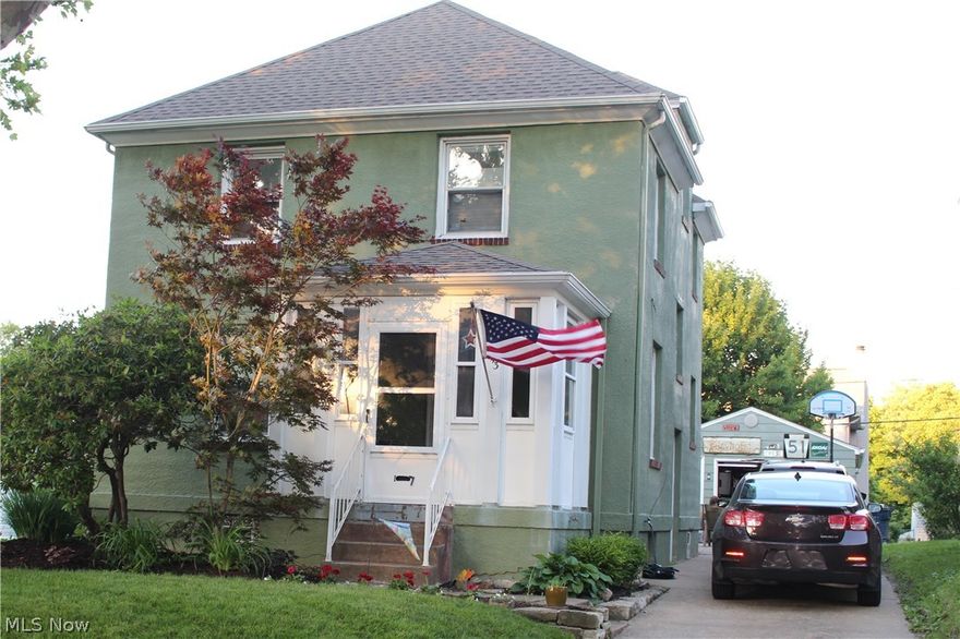 The pictures don’t do this two and a half story home justice. It is cute as a button and has been very well taken care of and manicured.  Home features: 3 bedrooms, gorgeous hardwood floors throughout, huge attic for extra storage space, waterproofed basement with transferable lifetime warranty, newer roof, and beautifully landscaped double lot. This lovely home is priced right and ready to sell.