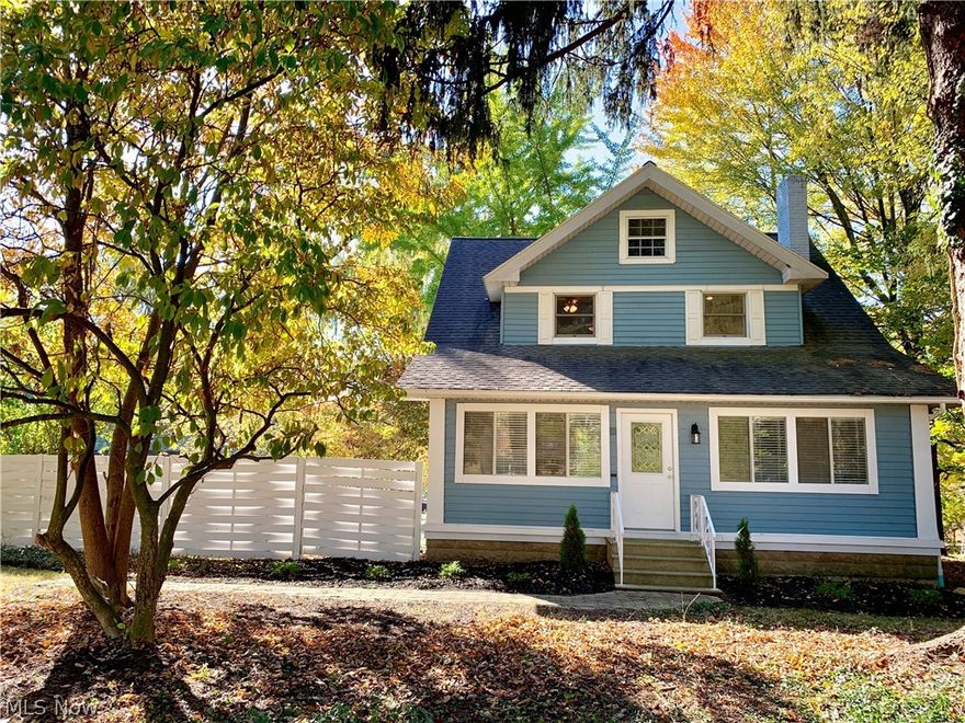 Beautifully updated Colonial Farmhouse sits back from street on almost an acre and has character, ammenities and privacy! Its a piece of country in the city! Brand new custom kitchen w/ island, granite counters & backsplash, white shaker cabinets, walk in pantry & all new matching SS appliances. Kitchen open to combo family/dining room w/ new fireplace surround, custom built ins, charming window seat and recessed lighting. Sunroom at front of home w/ panaramic windows for relaxing & reading. 1st floor bedroom w/ attached full bath w/ tile surround shower, vanity & laminate floor. Slider off kitchen leads to large deck overlooking fenced in back yard with shed. 2nd floor master suite w/ 3 closets & stunning glamor bath w/ double vanity and tile shower surround. 2 more bedrooms upstairs share full bath w/ tub/shower combo making mornings a breeze. Walk up attic for mega-storage--NICE! Basement has finished rec room, bonus room, laundry room, storage area, cedar closet & beautiful full ba