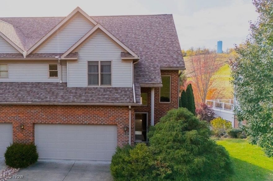 Just outside city limits and close to everything! You will love this hard to get curb appeal 2 primary bedroom, 2 full and 2 half bath Townhome condominium in Natures Grove. The unit is 1 of 18 and includes a two car garage. The large level driveway leads you into the vaulted foyer with chandelier. Neutral colors throughout the home are ready for your decor. The open living room, dining area and kitchen is great for entertaining which includes a  pantry closet and a 1/2 bath.  All appliances to stay in this open eat in kitchen with lots of cabinets and counter space,  Enjoy walking out to the large deck overlooking a beautifully treed lot and association walking trail. The spacious finished lower level for rec/exercise room. Plenty of space for all that equipment or wind down with a sectional couch and pool table. Also includes a 1/2 bath. The upper level has 2 primary bedrooms, each with their own full bath and pocket doors. The larger of the two rooms, has additional space for an office if so desired. The laundry room is convenient on this 2nd level which includes washer, dryer, shelving, cabinet and large sink. Now is your chance for this well loved home owned since 2008, Seller is now relocating.  Don't wait, view today! New roof 2025. The Home Association fee is $300 monthly. See Association House rules and By-laws. The owner is responsible for snow removal on driveway and sidewalk. Home Warranty.