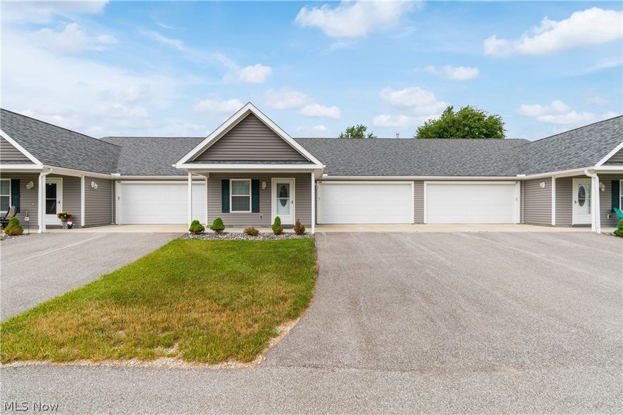 Welcome to this 2 bedroom, 2 bathroom, ranch condo located at 1840 Alexander Dr #202 in Geneva that was built in 2020! As you enter you are welcomed by a spacious living room that flows seamlessly into the kitchen. The kitchen offers ample cabinet and counter space as well as a pantry for all of your storage needs. Down the hall, you will find the large primary bedroom with an ensuite bathroom, a guest bedroom, and an additional full bathroom. Outside there is a concrete patio that is perfect for relaxation or entertainment. Schedule your showing today!