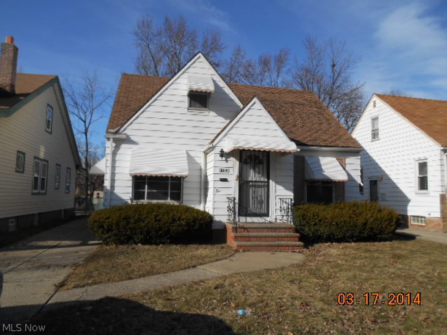 Incredible opportunity awaits right here!  3  bedroom, 1.1 bath Cape Cod  style home with 1,131 square feet of living space. Hardwood floors. Eat-in kitchen. Full basement with a half bath. Fenced yard and a 1 car garage. Buyer to assume ANY/ALL POS violations, POS report in 'supplements'.
