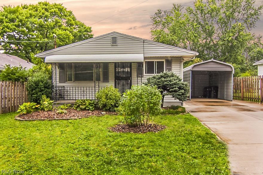 Check out the completely remodeled kitchen in this quality ranch on a quiet street. The owners recently installed new wood cabinetry, stainless steel appliances, and new flooring. The abundant light shining through the newer windows showcases the hardwood floors throughout the living area and 3 bedrooms. Newer paint through the home, and oversized closets in the bedrooms. There is a partially finished basement with an extra workout area. There is also a 1-year home warranty provided with the sale of the home to cover the newer appliances, high efficiency furnace, and hot water tank. Call today to setup a private showing and learn how you may be eligible to purchase this home with 3.5% down.
