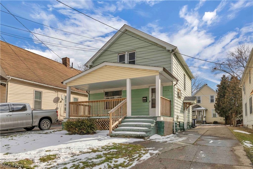 Photo of 7424 Indiana Avenue, Cleveland, OH 44105 (MLS # 5189502)