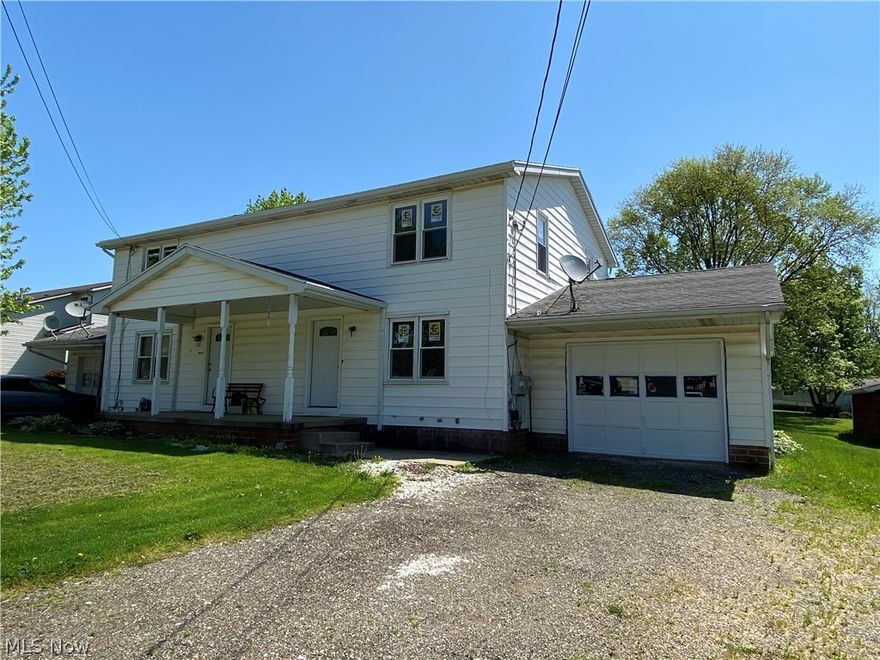 Live on one side and rent out the other side.  Vacant side has been completely remolded.  Occupied side has not.  Each side has a Kitchen, Dining Room, Living Room, 2 Bedrooms and 1 car attached garage.  The duplex is on approx. 1/3 acre located on a cul de sac.