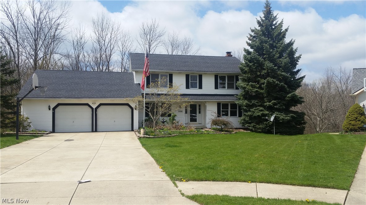 This home is a four bedroom three full and one half bath colonial situated on a private cul-de-sac with 2900 sq. ft. of living space. This home has a secluded wooded lot with a back deck overlooking nature. There is a cozy family room with a wood burning fire place. The kitchen comes with appliances included and contains an island to help with kitchen prep work. There is also a formal dining room on the first level. The upstairs has four bedrooms and two full baths. This includes a spacious Master bedroom containing a full bathroom with a walk in closet. This home includes a walk out lower level which is finished with a rec room or possible in-law suite. There is a full bathroom as well as a bonus room. The basement also includes a kitchen with dishwasher and refrigerator. The basement contains plenty of storage space including an attached storage room that can be accessed from the outside with key. The two car garage is attached. SELLERS ARE OFFERING A $4,000.00 CREDIT TOWARDS CLOSIN
