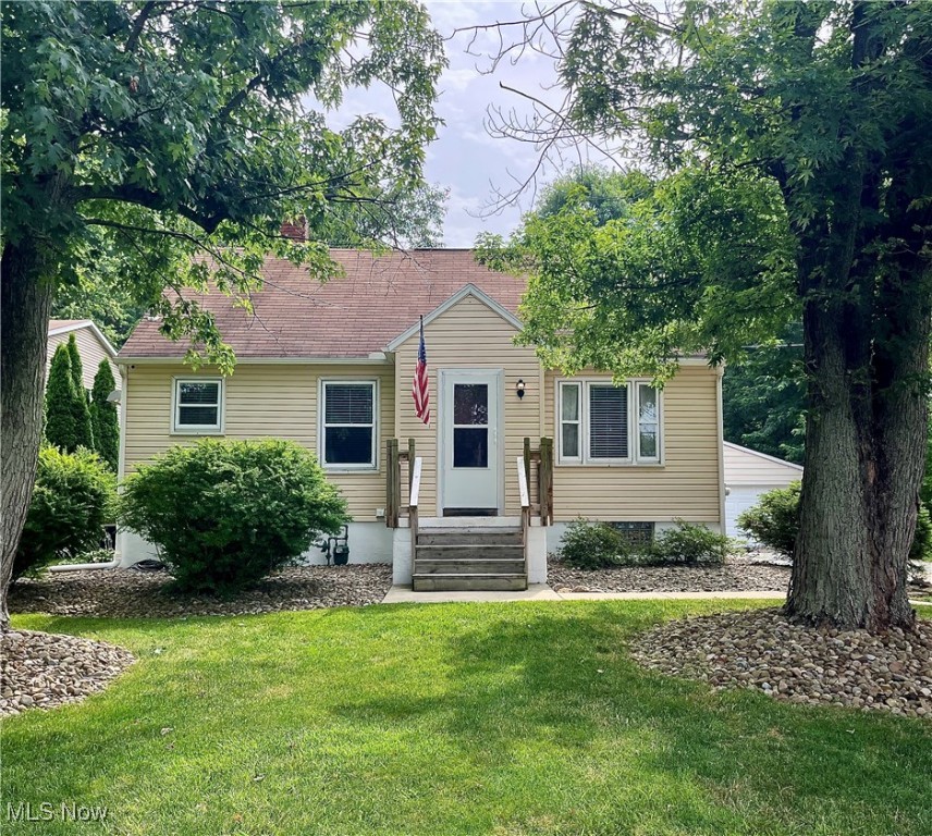 Don't miss this wonderful completely updated home situated on a beautiful 1+ acre lot. Pride of ownership is evident the moment you enter the front door. The sellers have redesigned the first floor living space to include a bedroom with a huge walk in closet and a completely remodeled full bath with tiled shower/tub. Beautiful Tarkett LVP flooring flows throughout the first floor living room, kitchen, hallways and bath. A decorative stone fireplace with a mantle and hearth was built in 2022 to add style to the living room and provides a place to install an electric fireplace insert. A rear entry door was added to provide convenient access to the sprawling 2 level back deck (built in 2017) and wonderful back yard with a large stone fire pit (2023). The lower level full bath with tub/shower was remodeled in 2024. Some additional updates in recent years include fresh paint and new window blinds, remodeled kitchen, remodeled bathroom with tiled shower and new plumbing, master bedroom accent wall, hot water tank (2021), new front stairs (2022) and landscape stones.