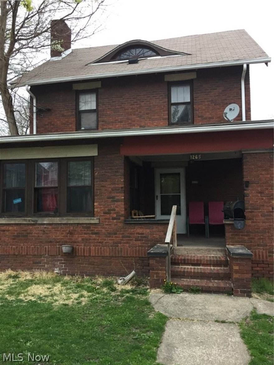 Investors Welcome! Solid Brick colonial.  Property rented at $675/month. This is on a month to month renewal and has a potential for more increase if desired. Long term residents. Property Management company in place.