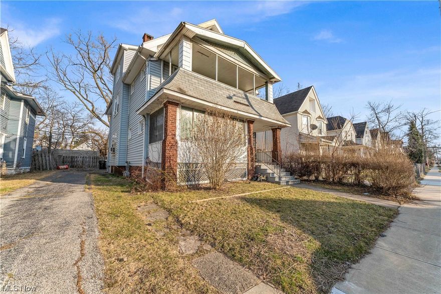 This multi-family home has plenty to offer whether you are looking to add to your rental portfolio or looking for a starter home of your own! You can rent both units or rent one and reside in the other! Both units have 2 bedrooms and 1 full bathroom. One unit is currently occupied renting for $770 per month on a month-to-month lease. The second unit is currently vacant.  There is a driveway for off-street parking! With easy highway access, this is near food, shopping and public transit! Great opportunity with this multi-family home!