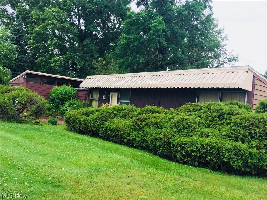 Attention Investors, Here is your chance to own a part of Willowick history...The "Butterfly Roof" home is for sale! This house was designed by a student of the late Frank Lloyd Wright and was built in 1950. Over the years the house has fallen into disrepair and is in need of renovation. The house does however sit on a nice size lot with plenty of side yard and the house itself includes 3 bedrooms, 1.5 bath, a large living room and a cozy den. This home is an estate and is being sold as-is. Buyer will also be responsible for any point of sale inspection required by the city.