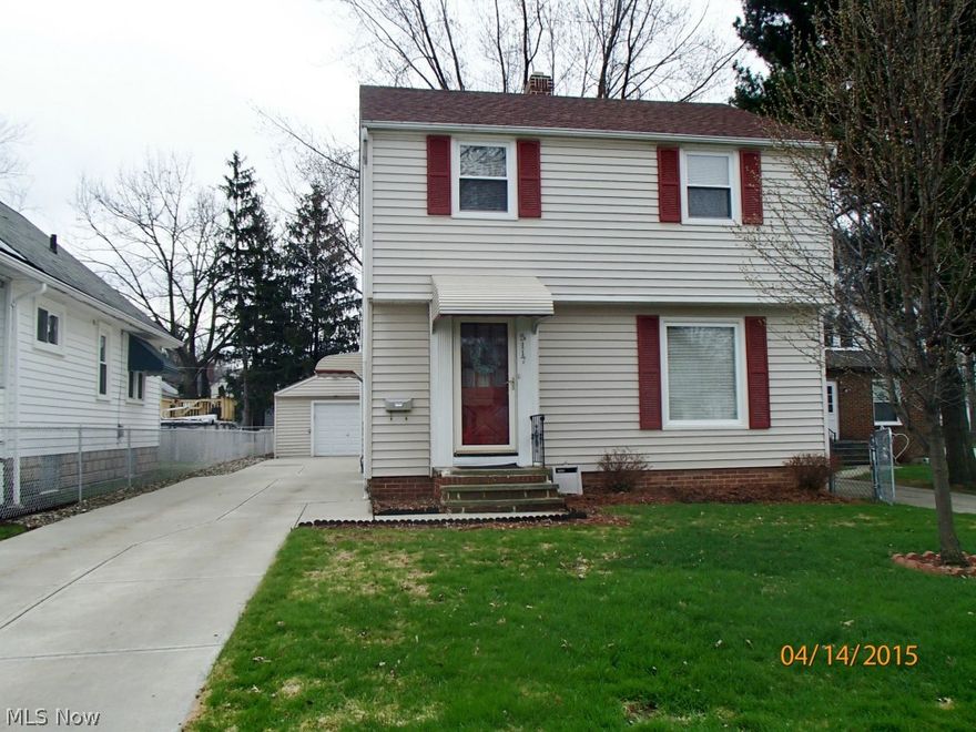 Stunning 3 bdr/2 full bath Colonial! Everything inside and out has been updated! Beautiful kitchen with custom cabinetry and slate floor comes with all appliances. Gas fireplace in the living room with hardwood floors. 3 bedrooms with hardwood floors and a full bath up.  Finished basement rec room with glass block windows, decorative fireplace and a large full bath with corner shower. Washer and dryer stay. Newer driveway, furnace, hot water tank, central air, siding, roof, electrical and flooring.  Spacious deck on the back for relaxing or entertaining.  Nice yard with privacy fence and storage shed.  Truly a move right in home! Shows like a model!!