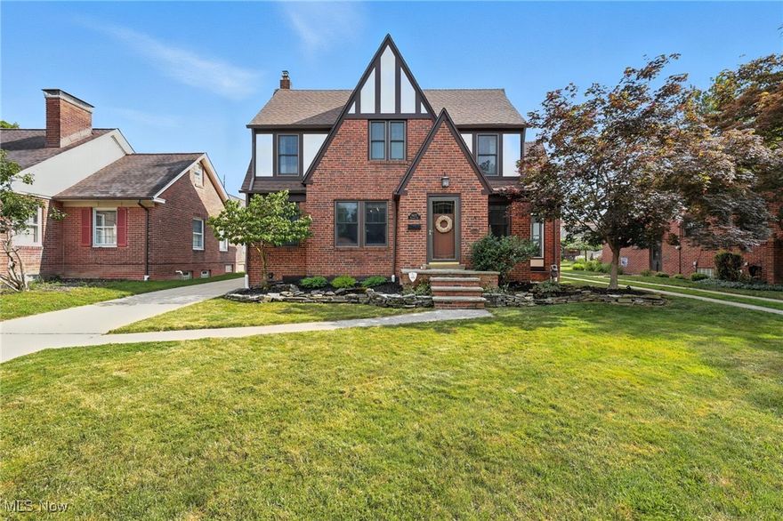 Completely Renovated Tudor Gem in Sought-After Eureka Park!

Fall in love with this move-in ready 3-bedroom, 3-bathroom Brick & Stucco Tudor Colonial bursting with timeless charm and modern updates. Nestled in the private, no-outlet neighborhood of Eureka Park, this beautiful home features original natural woodwork and refinished hardwood floors, preserving its vintage character while offering all the comforts of today.

The bright, remodeled eat-in kitchen is a chef’s delight with quartz countertops (2022), white cabinetry, a pantry, and updated flooring and plumbing. Enjoy elegant dinners in the spacious formal dining room, then relax in the cozy living room with a wood-burning/gas brick fireplace and access to a renovated sunroom (2020)—perfect for reading, plants, or peaceful morning coffee.

Upstairs, retreat to the expanded 18x12 primary suite with vaulted ceilings, recessed lighting, and a private office/bonus alcove. The second floor includes an updated full bathroom (2020), while the lower level boasts a brand-new full bath and a professionally waterproofed basement that’s ready to be finished—perfect for a future rec room, workout space, or guest suite. A first-floor powder room adds convenience.

Additional updates include:

New roof (2024) on house & garage

All Andersen windows

New hot water tank (2023)

Updated electric panel & wiring

Refaced exterior stucco & cedar siding

Paver patio & updated landscaping

Partial driveway replacement & waterproofing system (2012)

Just 5 minutes to I-480, with shopping, schools, and restaurants nearby, plus walkable access to Big Creek Metroparks! This home blends classic beauty with thoughtful upgrades—truly a rare find in a beloved community.

?? All kitchen appliances stay! Just turn the key and start living your best life in Eureka Park.